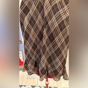 New York & Company Plaid Skirt